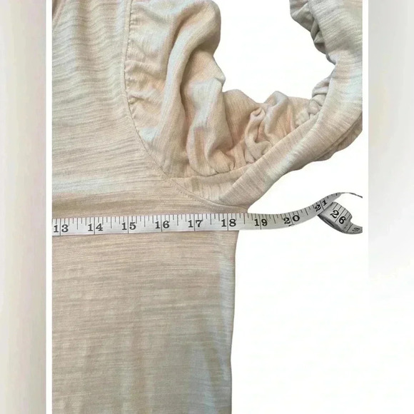 Free People We the Free Natasha Tee in Sand Size Medium - Picture 4 of 8